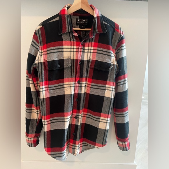 Filson Other - Filson Black and Red Plaid Button Down Shirt